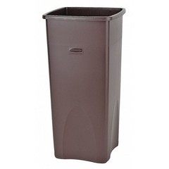 Rubbermaid Commercial Fg356973blue 23 Gal Square Recycling Bin, Open Top,