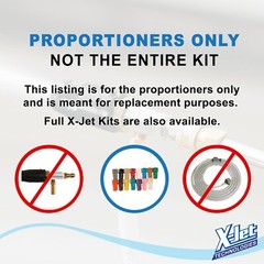X-Jet 15-Piece Color Coded Proportioner Tip Kit