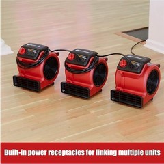 Portable Air Mover Floor and Carpet Dryer AM201 1101 550 for Drying and Cooling