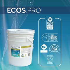 Ecos Pro Pl9440/05 Automatic Dishwashing Liquid, Bucket, 5 Gal, Concentrated,