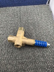 P.A. VB85 RV 1/2-inch Brass Pressure Unloader Valve 4500 psi, 21 USGpm, 195°F