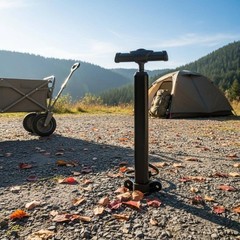 Telescoping Pull Rod Sturdy Duty Camping Vehicle Handle Long-Lasting for