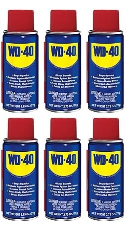 WD-40 Original Formula, Multi-Use Product, 2.75 OZ [Pack of 6]