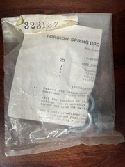 OEM Nilfisk Advance Carpetwin Vacuum Torsion Spring upgrade kit172-6141 56323123