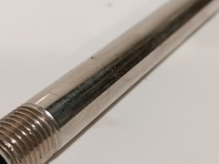 Lot of 3 Unbranded Pressure Washing Lances 414bar 6000PSI 150° C 47″ L, 35.5″ L