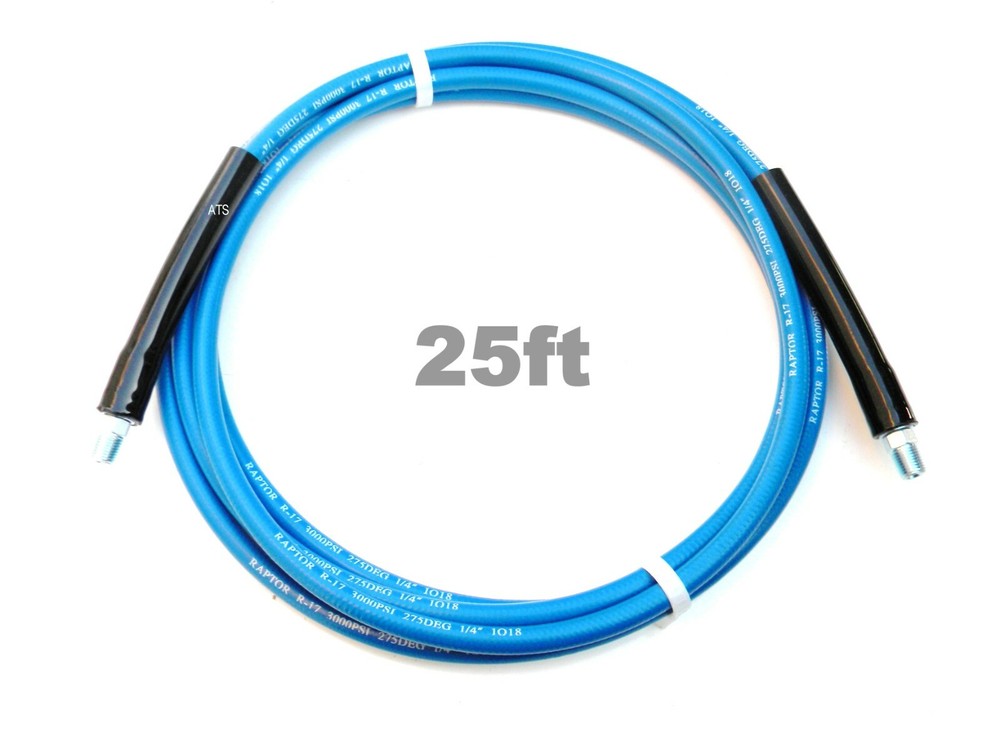 Carpet Cleaning 3000 PSI 275 deg Solution Hose 25′