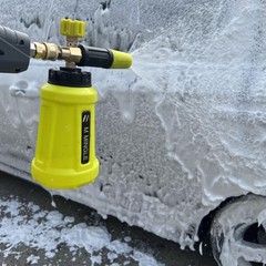 M MINGLE Foam Cannon for Pressure Washer, Car Cannon, Yellow