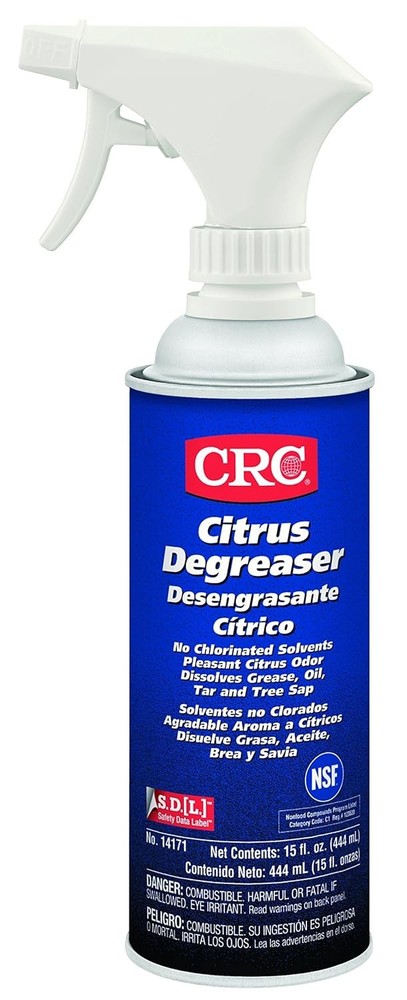 CRC Heavy Duty Citrus Liquid Degreaser, 15 oz Non-Aerosol 1 Count (Pack of 1)