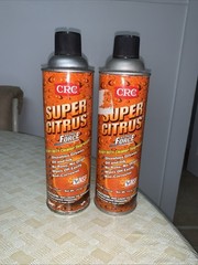 CRC Hydro Force Super Citrus Cleaner/Degreaser, Aerosol Spray, Part# 14440