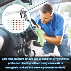 Air Compressor for Car Detailing Tool, with 5 Hoses, High Pressure…