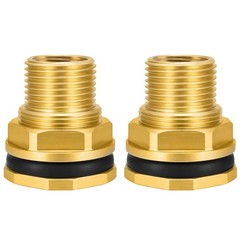 Carvedexquisitely 2 Pack 1/2″ Female NPT and 3/4″ 2 Pack, Without plug-2