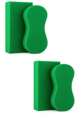 Multi-Purpose Sponges for Cleaning – Green 4 Pack, Large 4 Pack – XL,