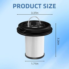 Washable 4-Pack Vacuum Filter for Bissell CleanView XR Pet 300W