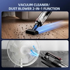 Cordless Handheld Vacuum Cleaner Strong Suction Rechargeable Lightweight ASK