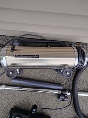 Metropolitan Two Speed Full-Size Canister Vacuum ADM-4 11.5 Amps W/ Hose