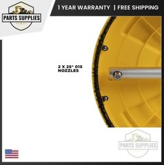 85.403.014 BE 14″ Whirl-A-Way Surface Cleaner for Gas or Elec Pressure Washers