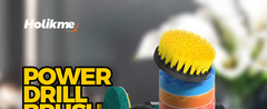 11 Piece Drill Brush Attachment Set Scouring Pads Power Scrubber