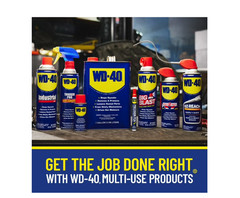 3 PACK Multi Purpose Original WD-40 Formula 8oz Lubricant Spray w/. Smart Straw