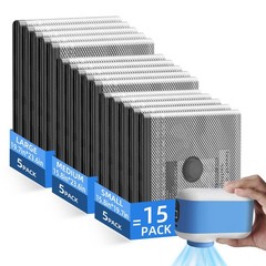 Vacuum Storage Bags with -60000Pa USB Pump,15 Pack 15 Combo, 15 bags+pump