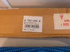 Karcher 4.762-254.0 16″ Blue Cylindrical Carpet Scrubber Brush BR 40/10 C ADV