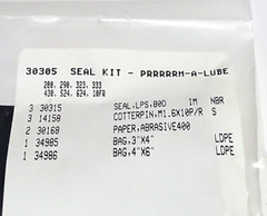 Cat Pumps part 30305 Perma Lube Seal rebuild Kit for the 280,290,323,333,430,623