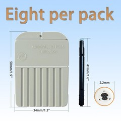 QuickGuard 10962504 Filters for Selected Signia and Connexx Hearing Gray