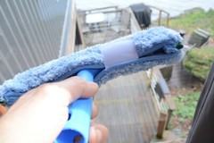 Window Cleaning Microfiber scrubbers w. T-bar 10 inch NEW QTY 5!! LB9 Brand