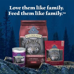 Blue Buffalo Wilderness Natural High-Protein Dry Food For Adult Dogs Salmon