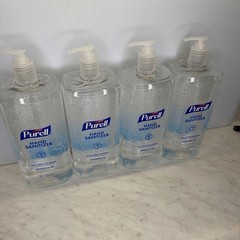 PURELL 501504CT 1.5 L Hand Sanitizer Refreshing Gel – Clean Scent (4) FREE SHIP