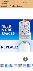 Zevo Trap Lock Refills Full Size Twin Pack 4 Refills
