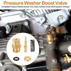 7110117 Pressure Washer Boost Valve Replacement Small, Golden