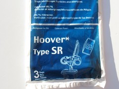 Hoover Type SR Vacuum Bags 3-Pack EnviroCare Microfiltration Allergen Trapping
