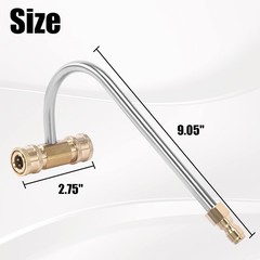 Pressure Washer Gutter 4 inches (W) x 9 (L) x 5 (H), Red,White
