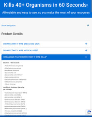 ECOLAB DISINFECTANT 1 WIPES 85 COUNT ORIG $150. ONLY $25. EXTRA FREE BARREL