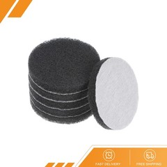 6pack Drill Power Brush 3 Inch Tile Scrubber Scouring Pads 800-1000 Grit