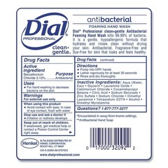 Dial Professional 32094 1.7 L Hand Wash Refill – Fragrance-Free (3/CT) New