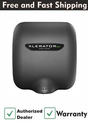 Excel Dryer XLERATOR® XL-GRH Hand Dryer with HEPA Filter – Textured Graphite