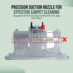 Upgraded Front Floor Nozzle Assembly for Hoover – Works with 2nd Generation S…