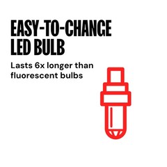 Dynatrap Official Replacement Bulb for UV-LED Mosquito & Insect Trap – White