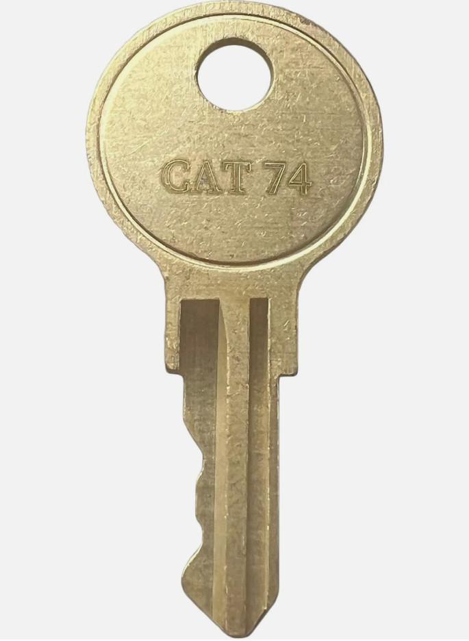 EACH KEY CAT 74 for BOBRICK PAPER DISPENSERS & other dispensers Cat 74 (5A