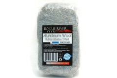 Aluminum Wool (FINE Grade) – 3.5oz Skein/Wad – by Rogue River Tools. Soft clean!