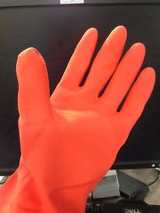12 Pairs Heavy Duty Industrial Household Latex Rubber Gloves