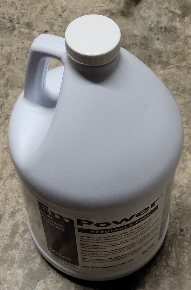 Metrex EM Power Muti Enzymatic Cleaner 1 Gallon Bottle Expires 2/2028