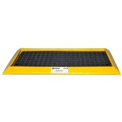 Enpac 5755-Ye-G Spilltray, Yellow/Black, Rectangle, 12Gal