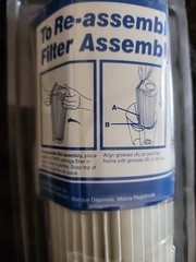 Genuine HOOVER 40140201 43611042 BAGLESS UPRIGHT ROUND HEPA FILTER