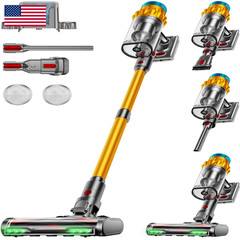 Aidtips Cordless Vacuum Cleaner 650W/55Kpa/70 Mins Vacuum Cleaners For Home