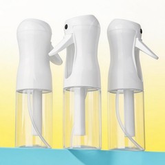 RMNJPW 3Pcs Continuous Spray Bottles For 200 milliliters, 200ml Clear*3