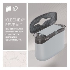 Kleenex 46321 2-Ply 8″ x 9.4″ Reveal Multi-Fold Towels – White (16/CT) New