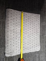 (QTY 100) Radnor RAD64055740 15″ X 17″ Gray Polypropylene Sorbent Pad Gray