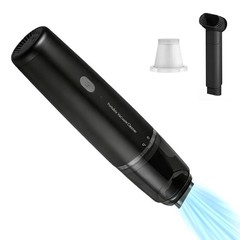 Dexmary Cordless Handheld Vacuum, Powerful Suction 13000Pa & 0.64lbs Black